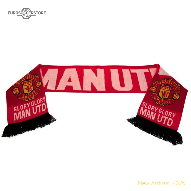 Manchester United FC Glory Glory Scarf