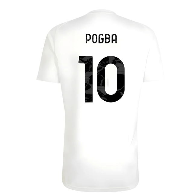 2025-2026 Juve Training Classic Shirt (White) Antibacterial