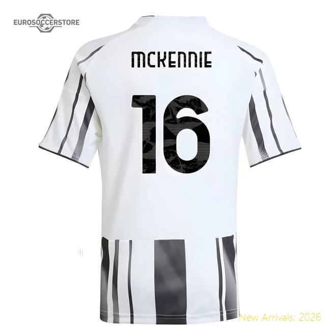 Juventus Children 2025 Home Jersey Shirt Football Fan Football Fan Match Day Game Day Game Day Apparel