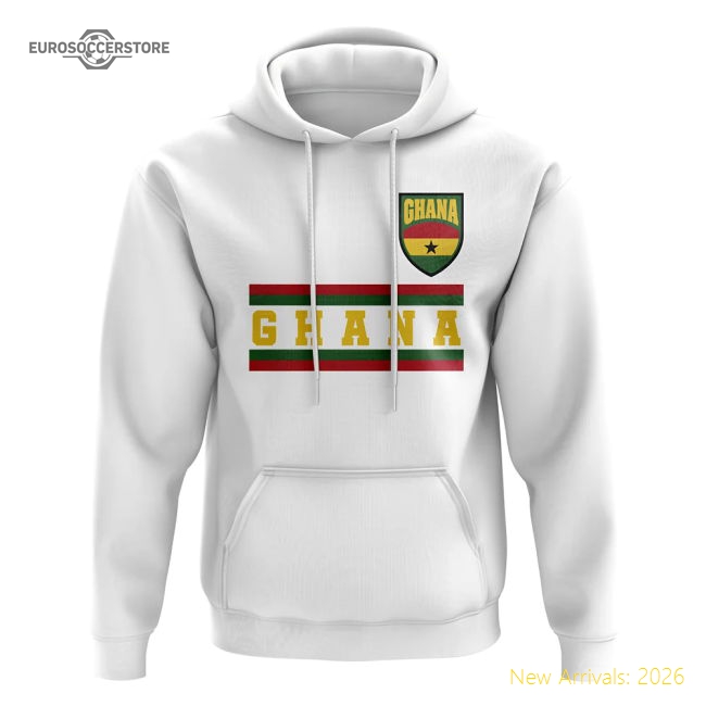 Ghana National Team Core Football Country Hoody (white)