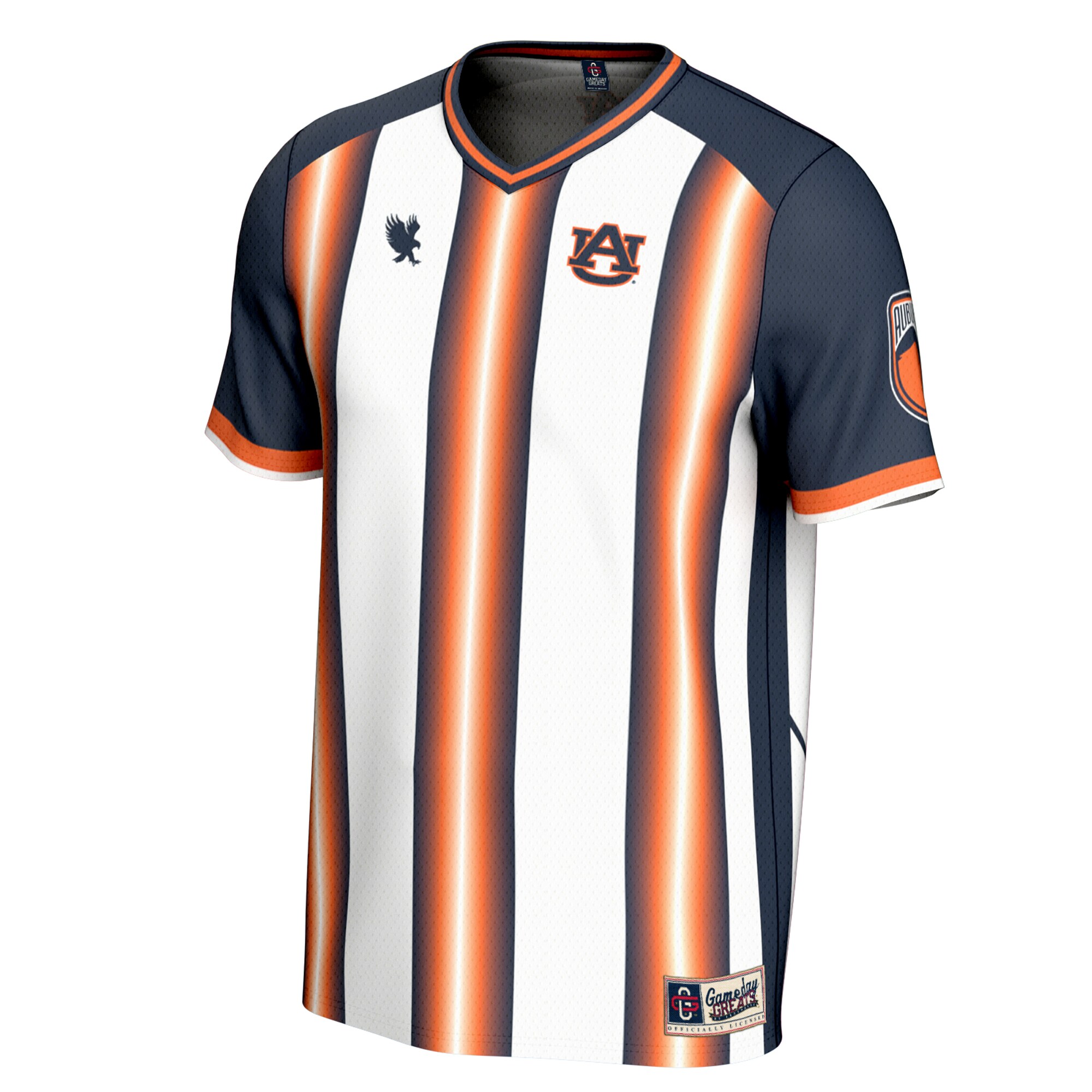 [ESK] Auburn Tigers GameDay Greats Youth War Eagle Commemorative Fashion Soccer Jersey - White