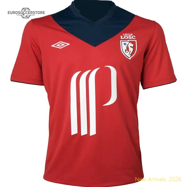 Match-Day Authentic 2012-13 Lille Umbro Home Football Shirt
