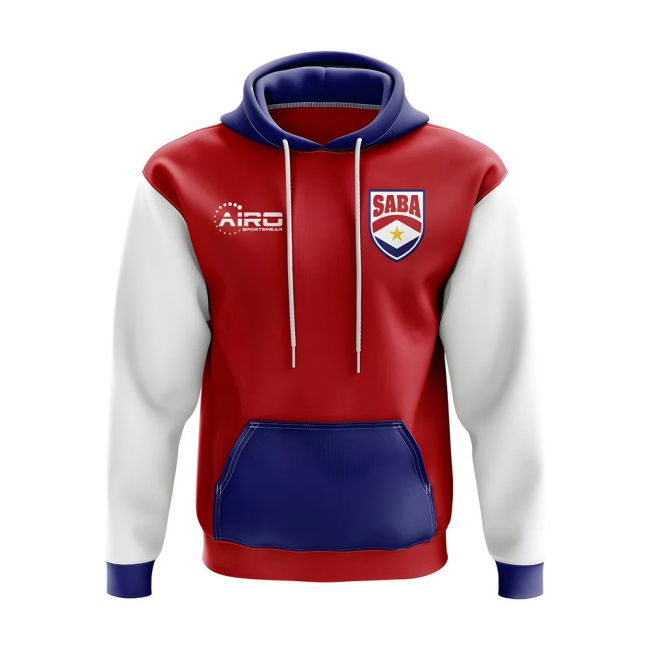 Performance Saba Concept Country Football Hoody (Red) World