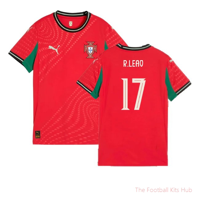2025-2026 Portugal Womens Team Home Shirt (Ladies) (R.Leao 17)