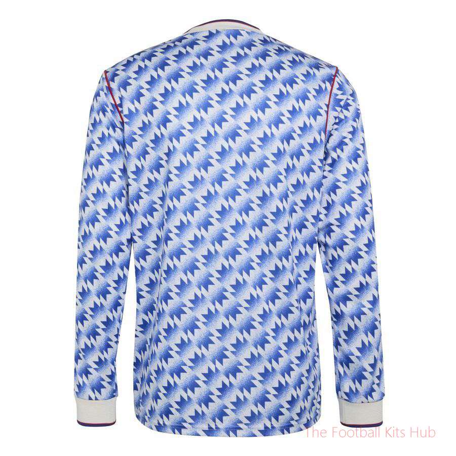 Manchester United Away Shirt 1990/92 Long Sleeves