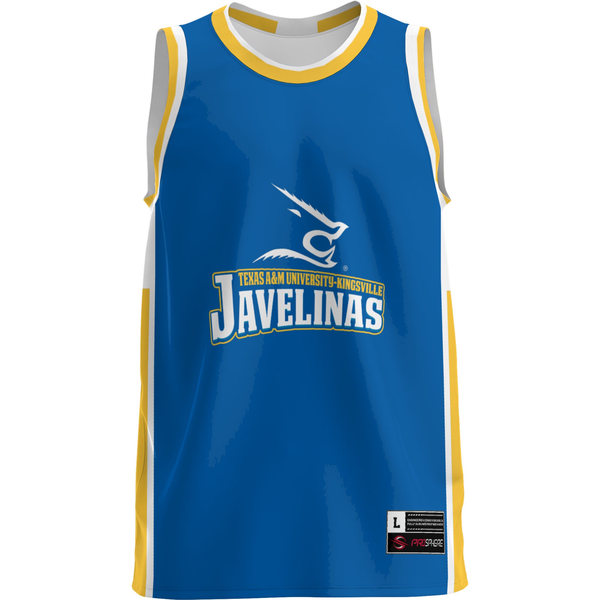 [DDG] Texas A&M Kingsville Javelinas GameDay Greats Lightweight Basketball Jersey - Blue