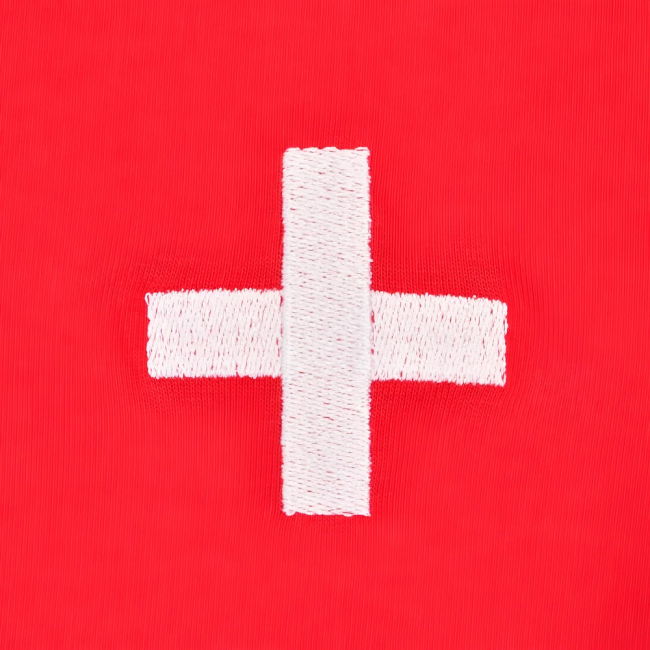Switzerland No 14 Red Polo Shirt