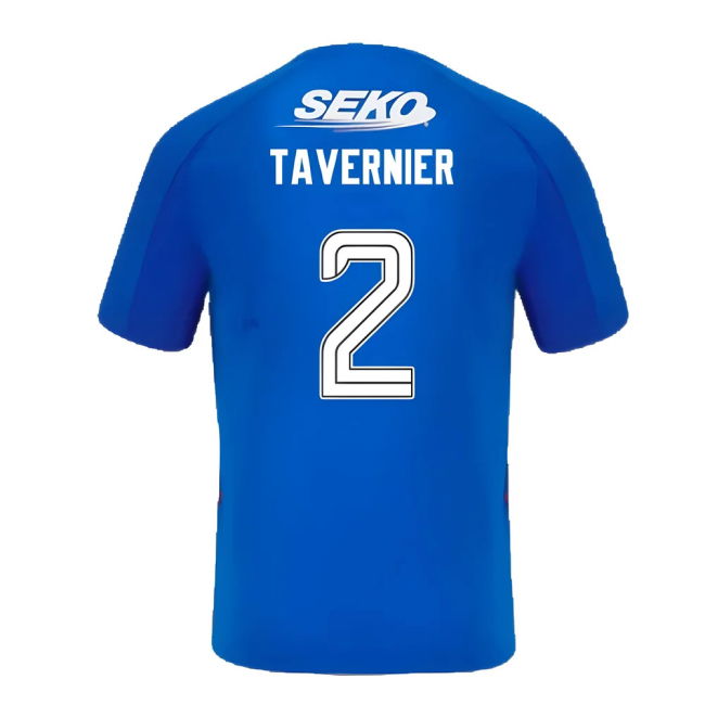 2024-2025 Rangers Premium Home Home Tavernier 2 - Collector's Item
