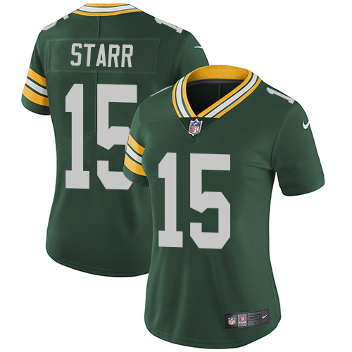 Official NFL s Green Bay Packers #15 Bart Starr Green Limited Jersey