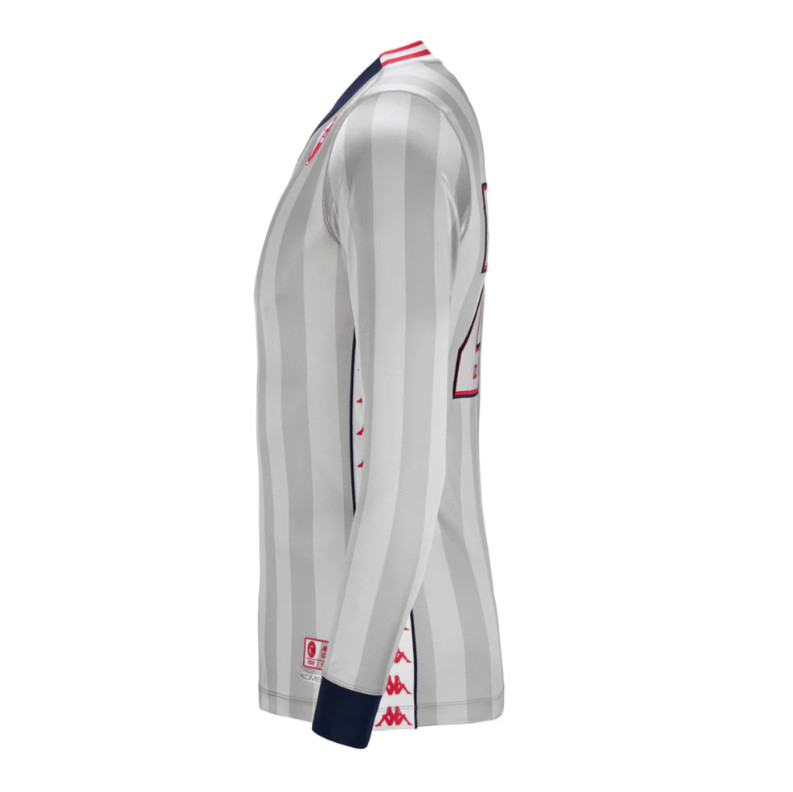 Comfort Fit LC23 X SSC Bari 2425 Silver Long Sleeve Shirt 23