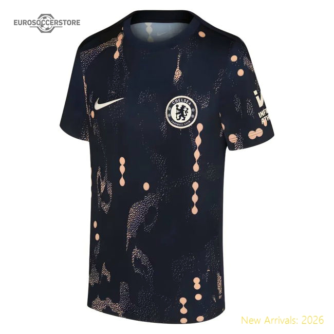 Premium 2024-2025 Chelsea Academy Pro Pre-match Shirt (obsidian)
