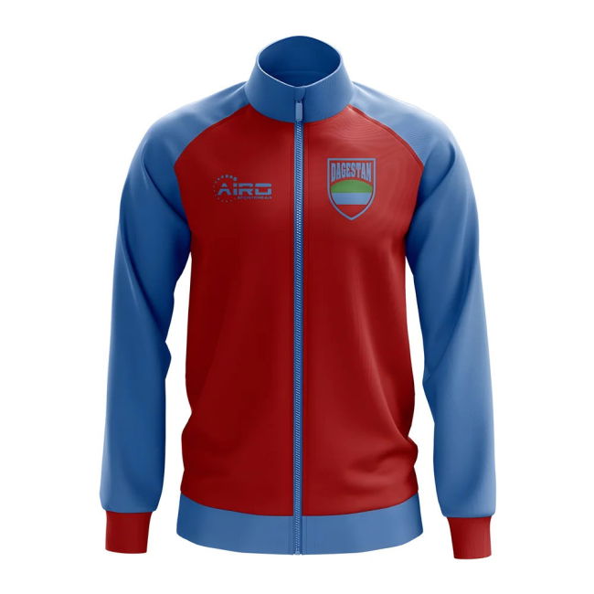 National Dagestan Concept Football Track Jacket (Red) Soccer