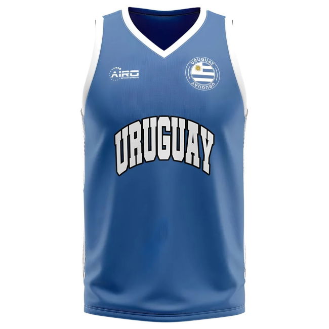 Uruguay Home Concept Basketball Shirt - Baby