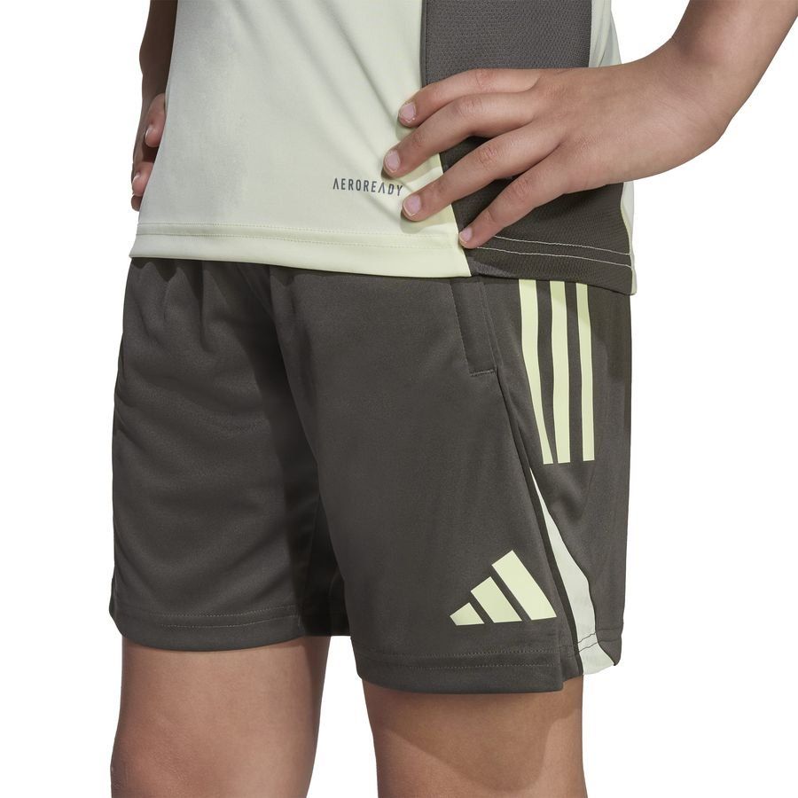 Real Madrid Training Shorts Tiro 25 - Utility Grey Kids
