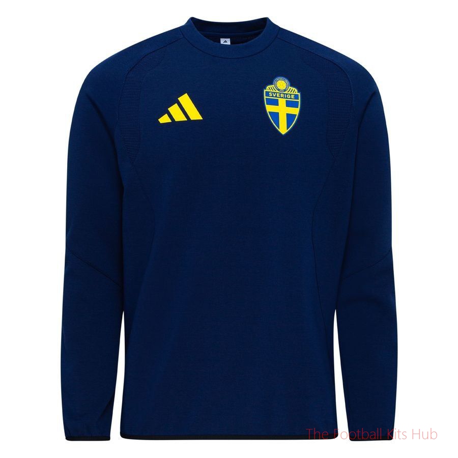 Sweden Sweatshirt Tiro 26 Travel World Cup 2026 - Team Navy