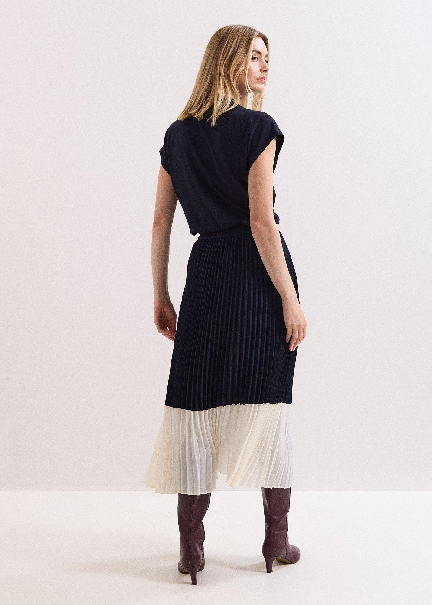 Petite Eleanor Colour Block Skirt