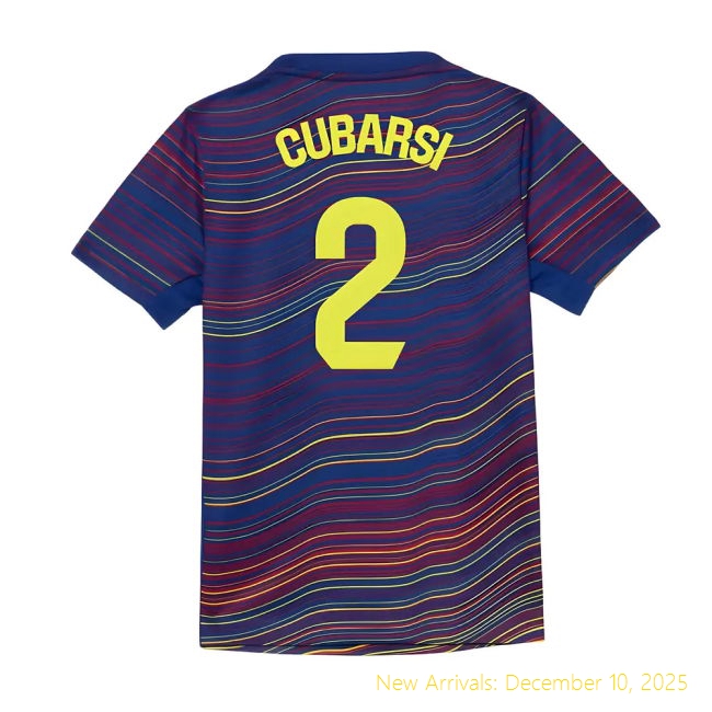 2025-2026 Barcelona Home Shirt - Performance Football (Cubarsi 2) -...