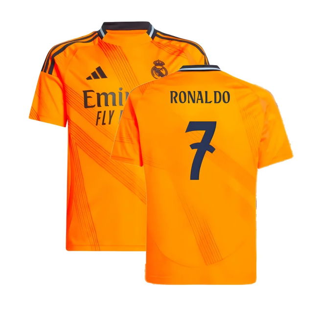 2024-2025 Genuina Camiseta Real Madrid Visitante - Niños Con Ronaldo 7