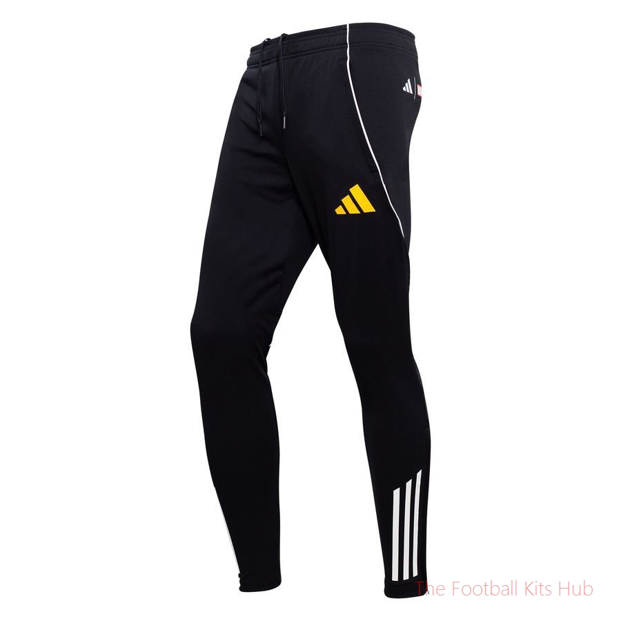 Real Madrid X Marvel Training Trousers Tiro 25 - Black/White/Bold Gold Kids