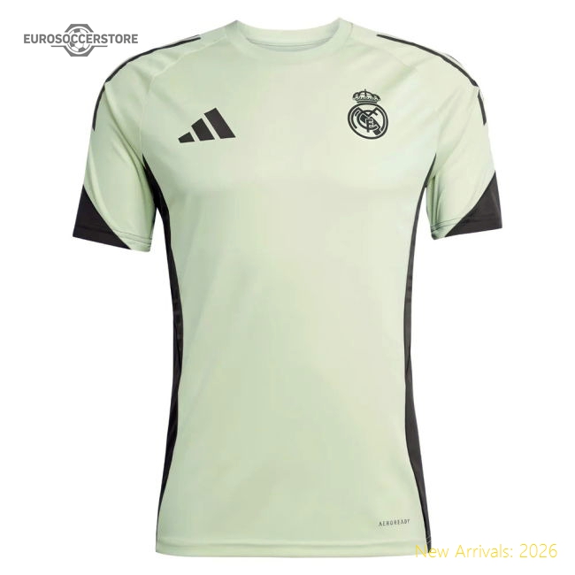 High-Quality 2025-2026 Real Madrid Training Jersey (Almost Lime) (Trent