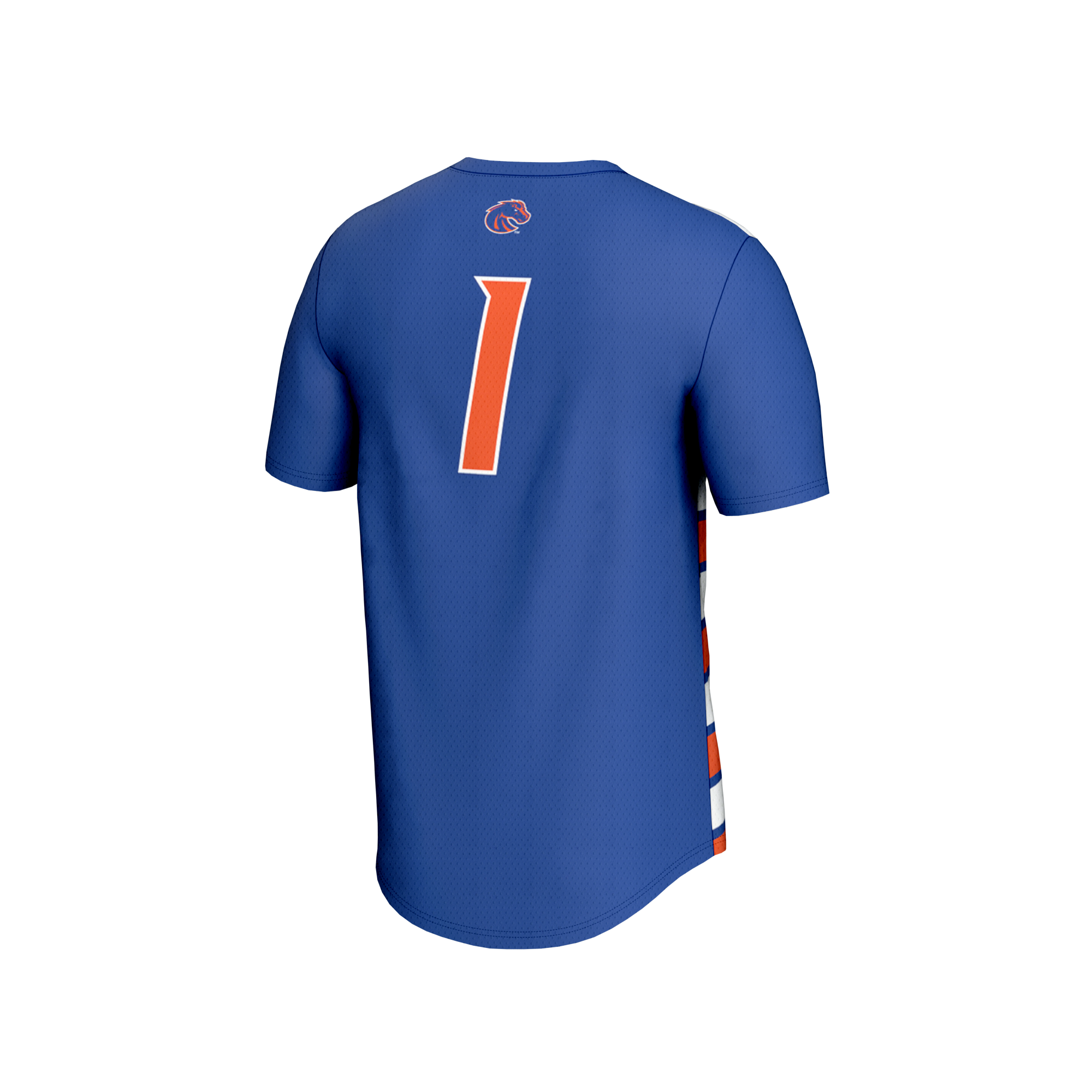 [ESK] Boise State Broncos GameDay Greats Unisex Lightweight Collegiate #1 Soccer Fashion Jersey - Royal
