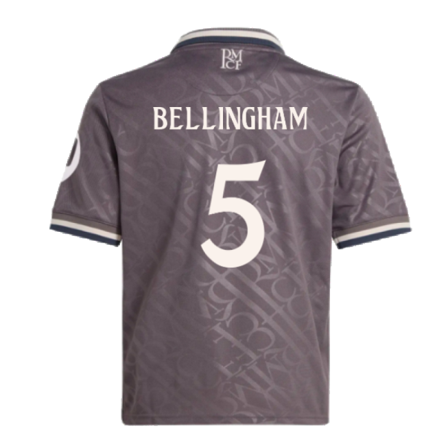 2024-2025 Real Madrid Third Youth Kit (bellingham 5) - Midfield Star