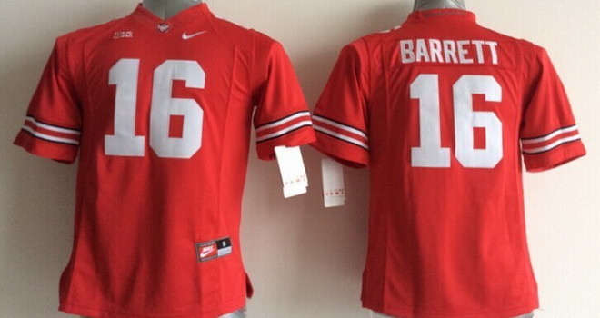 Men's Ohio St Buckeyes Red 2014 team authorized None #16 game day