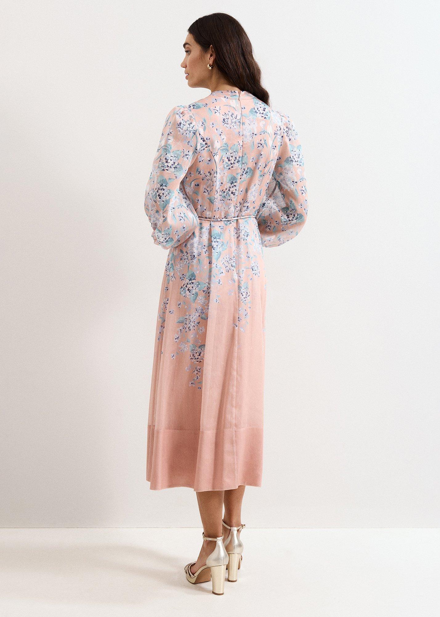 Petite Alison Linen Blend Dress
