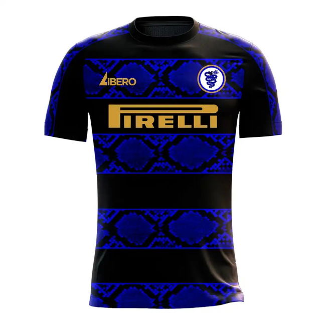 Nerazzurri Milan 2025-2026 Home Concept Football Kit (Libero) (Your Name)