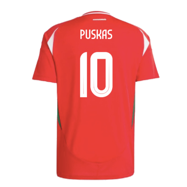 2024-2025 Hungary Home Shirt (Puskas 10) Quality Netherlands