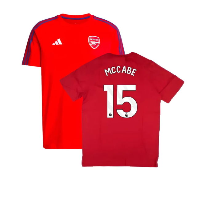 Arsenal Home Football Jersey 2024-20 Season McCabe 15 L M S