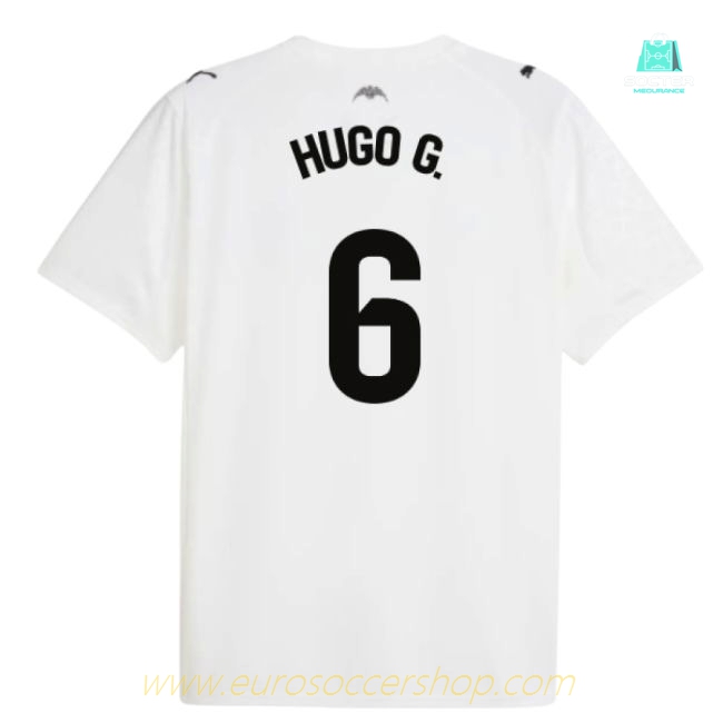 2025-2026 Valencia Home Shirt (Hugo G. 6)