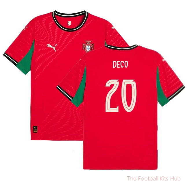 2025-2026 Portugal Womens Team Home Shirt (Unisex) (Deco 20)