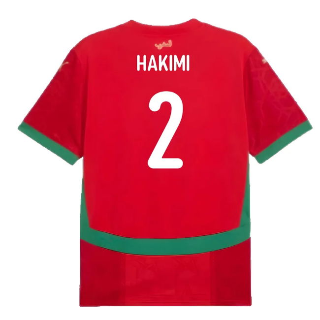 Elite Match-Ready 2024-2025 Morocco Home Shirt (Hakimi 2)