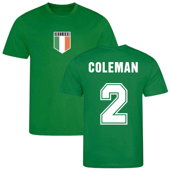 Coleman Ireland Training Jersey (Green) Official Official