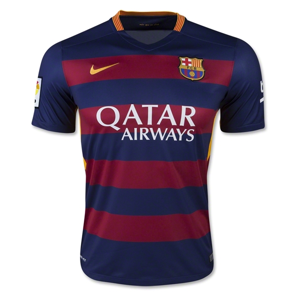 Match Quality Barca Barcelona 201516 Home XAVI 6 Soccer Jersey