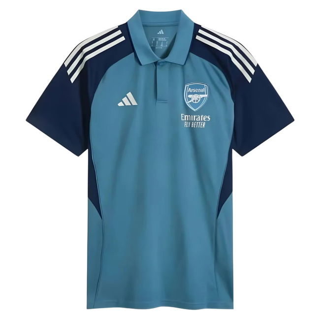Arsenal Football Club Official 2025-2026 Home Shirt (Blanch Blue)