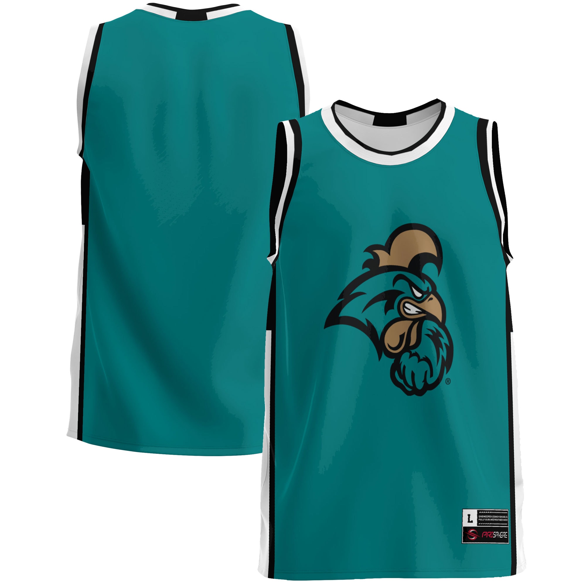 [NJP] Coastal Carolina Chanticleers GameDay Greats Lightweight Basketball Jersey - Teal