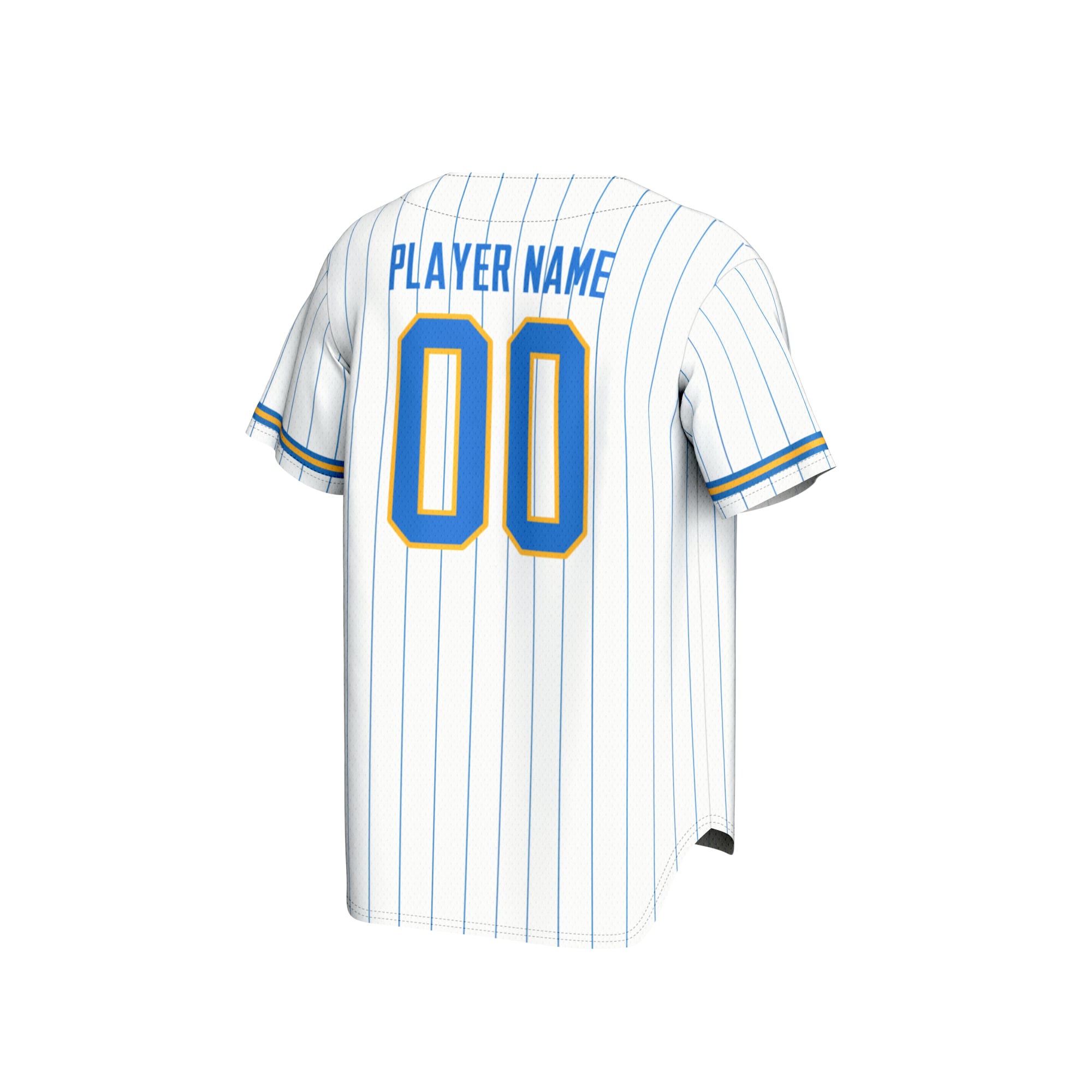 UCLA Bruins GameDay Greats Youth NIL Pick-A-Player Lightweight Softball Fashion Jersey - White