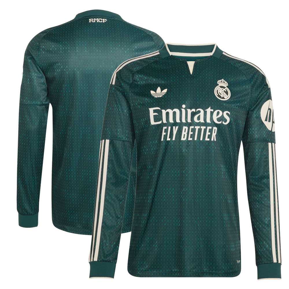 Long Sleeve - Player Real Madrid 26/27 Away Shirt - Fan Apparel