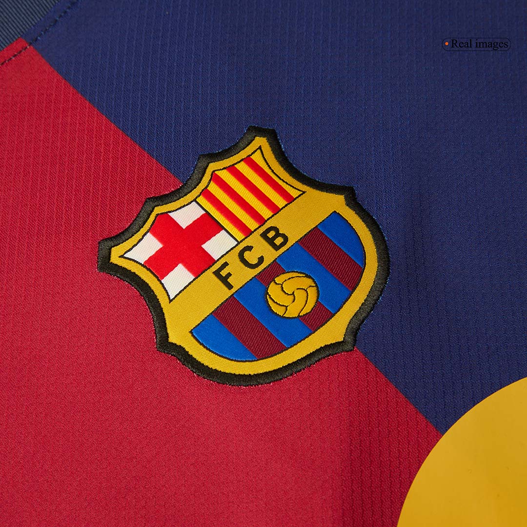 Barcelona Home Soccer Jersey 2024/25-Spotify Logo Without TextAuthenti