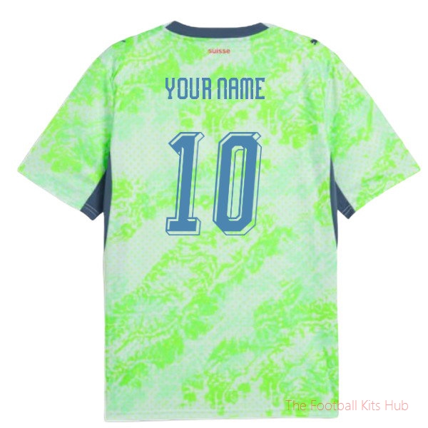Soccer Club Switzerland 2026-2027 Away Shirt (Your Name)
