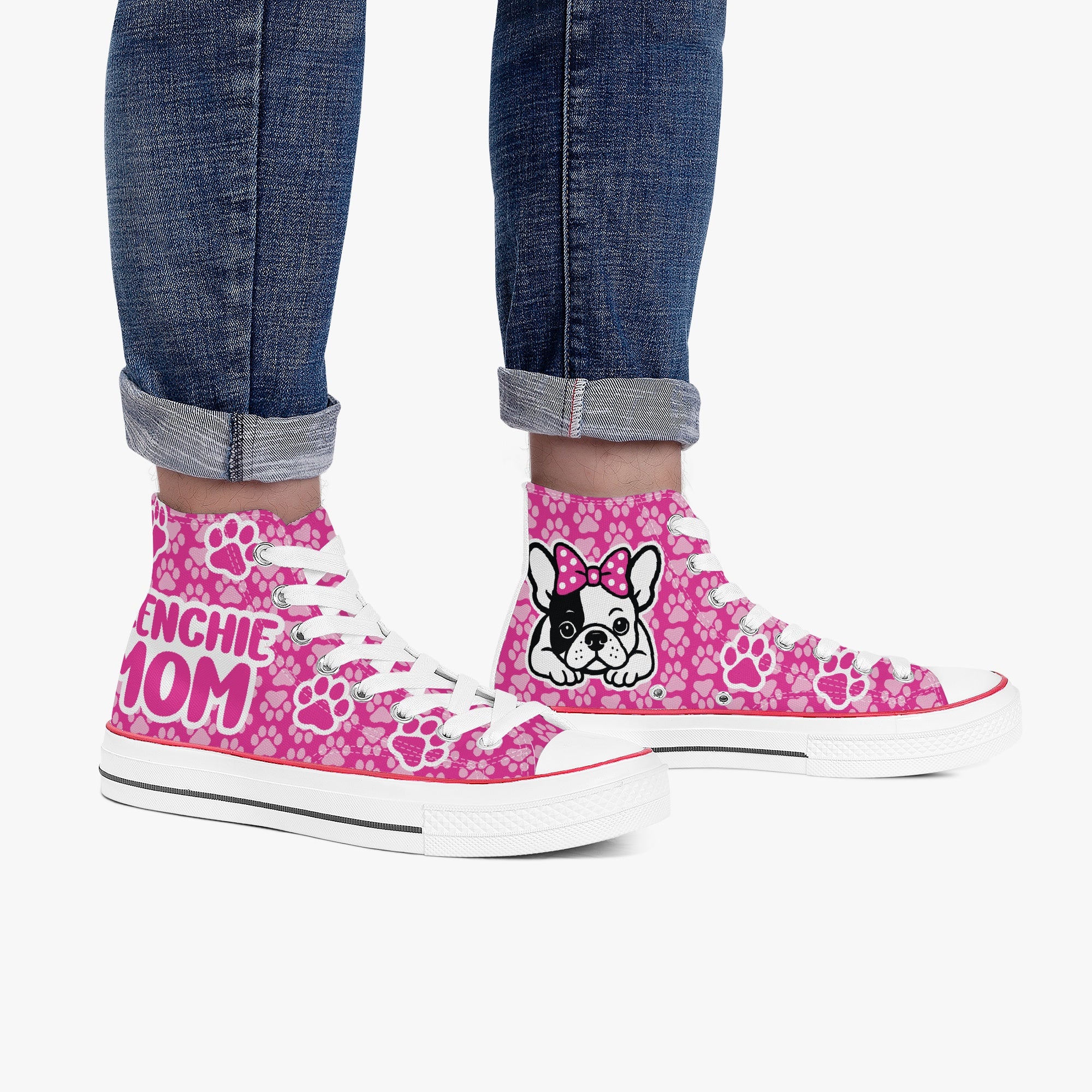 Kevin - High-Top Canvas Shoes