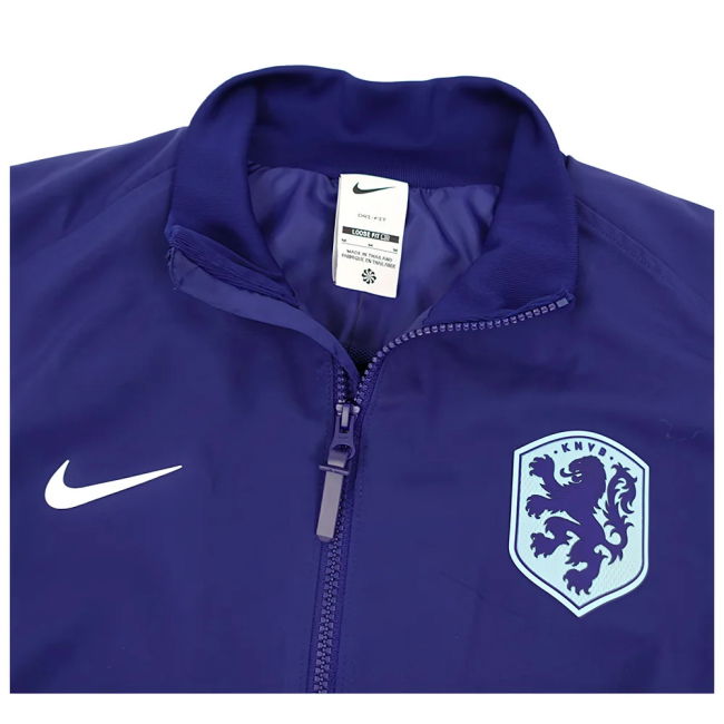 2024-2025 Netherlands Strike Anthem Jacket (Navy) Performance