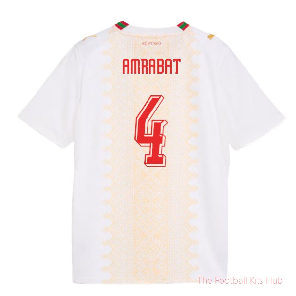 2026-2027 Morocco Away Shirt (Kids) (Amrabat 4)