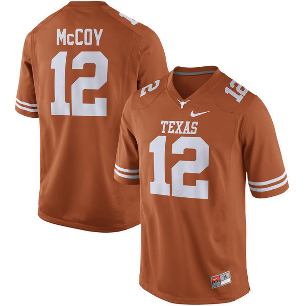 Men's UT TX Orange 2024 game day Colt Mc #12 alternate jersey Jersey