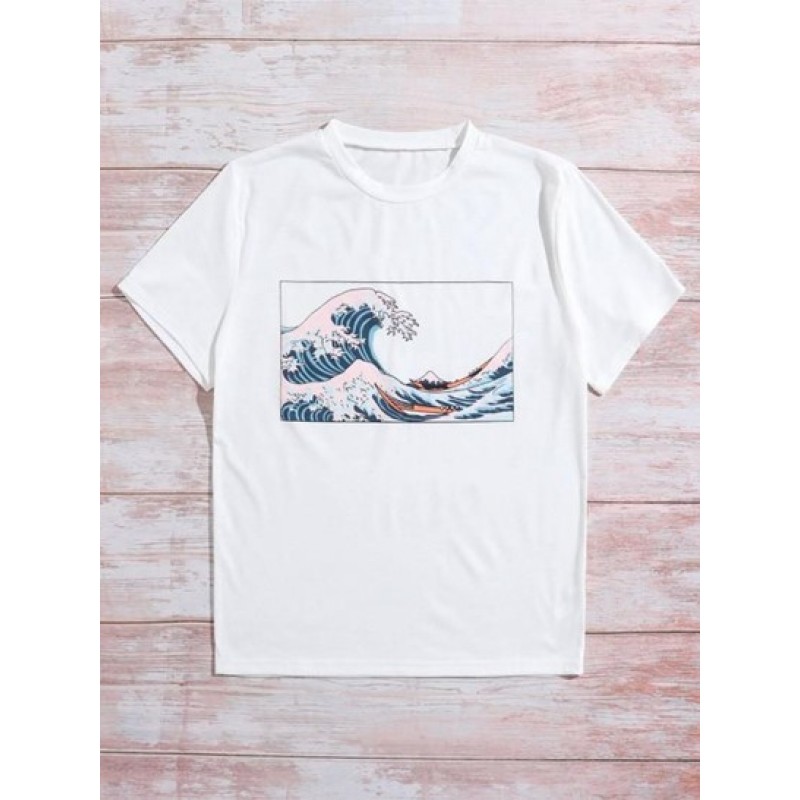 Funny Sea Graphic T-shirt JI4761