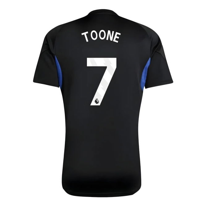 High Performance Football Man Utd Eu Training Jersey Black Kids To...