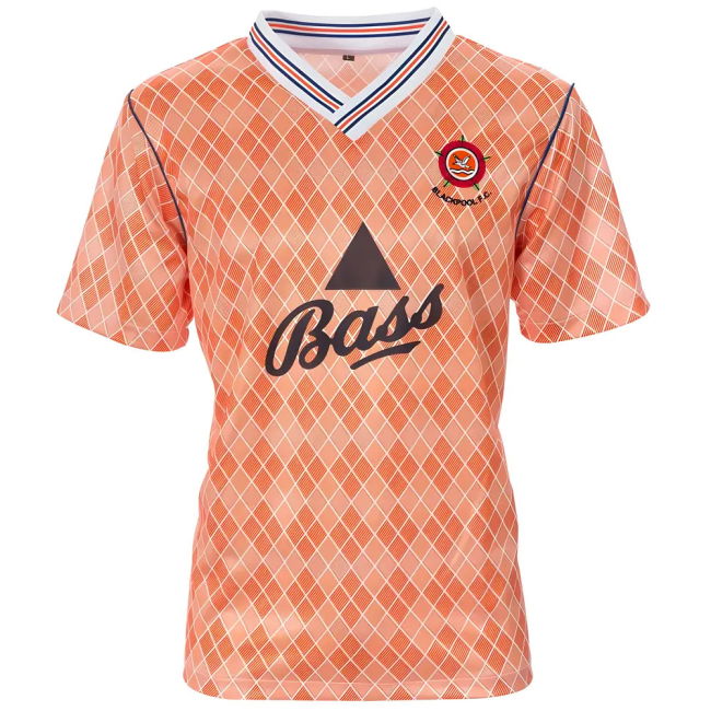 1989-1990 Blackpool Bass Retro Shirt