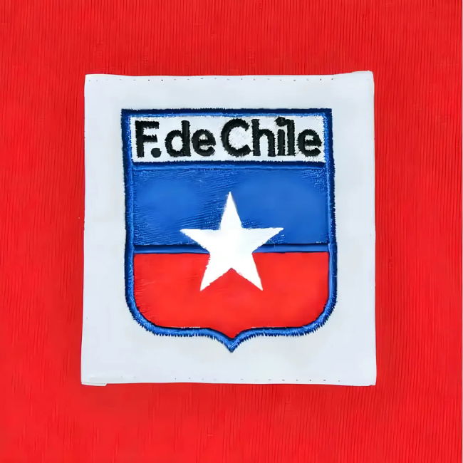 Authentic Chile Retro Football Shirt High Player Soccer